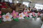 new design Giant Inflatable Flower Decoration / Inflatable Flower Chain For Wedding Decoration
