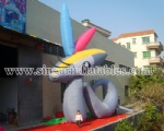 5m Giant inflatable cartoon for opening ceremony