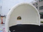 Sealed inflatable luna tent