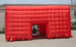Giant Red oxford cube