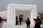 Cube tent for events