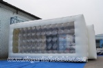 Sealed clear pvc bubble tent for exhibition