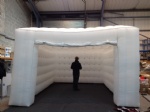 Inflatable car booth tent