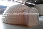 Sealed dome tent with door entrance
