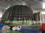 7m printed igloo dome tent for events