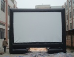 Airtight pvc inflatable movie screen