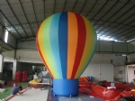 Rainbow inflatable ground balloon