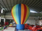 Rainbow inflatable ground balloon