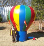 15ft inflatable ground balloon