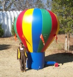 15ft inflatable ground balloon