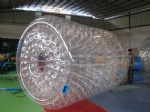 Transparent roller ball