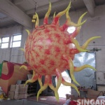 Inflatable Sun for outdoor decoration