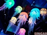 Lighting jellyfish for indoor event decoration