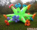 Giant flower bouquet for outdoor events