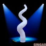 8.2ft twisted inflatable tube/cone for events