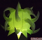 Fashionable decoration led lights inflatable star