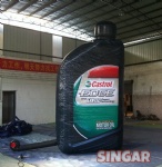 Inflatbale Motor Oil Bottle