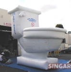 Giant Inflatbale Toilet