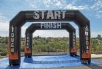 Inflatable start and finish archways