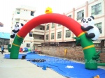 25ft Inflatable panda arch