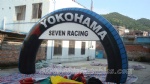 Inflatable standard racing arch