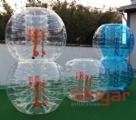 Half color pumper ball