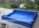 Inflatable double pool