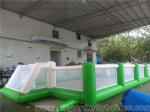 Portable inflatable football playground