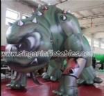 Inflatable animal