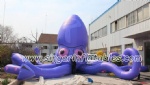 Advertising inflatable octopus for outdoors promotion