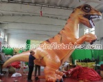 Giant vivid dinosaur for outdoor