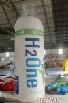 Inflatable Water Bottle for advertisement