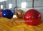 2m colorful inflatable mirror ball for outdoor decoration