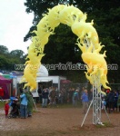 Led lights inflatable arch decoration