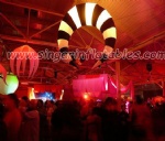 Inflatable ox horn/bend horn for party/festival