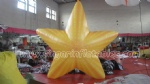 Inflatable pentagon star/five-point star for shopping mall decorations