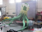 Inflatable octopus decoration