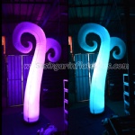LED Light Inflatable pillar/cleat For event/Wedding/advertising/party Decoration
