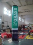 Advertising inflatable lighting pillar/led light inflatable pillar