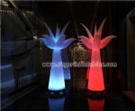newstyle multicolor lighting inflatable tree/giant inflatable flower stands