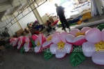 Decoration Inflatable Flower Wholesale For Party And Wedding /inflatable flower chain