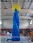 Giant inflatable flower for square decoration/festivals