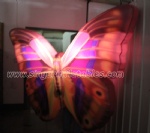 Inflatable stage performance butterfly costume with lightings