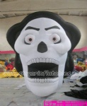 inflatable wholesale halloween skull for decoration