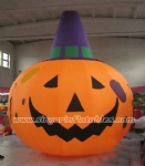 Halloween inflatable pumpkin with lighting