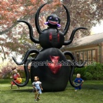 inflatable Halloween black spider for decoration