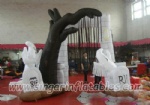 Customized halloween inflatable gost arch