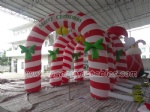 Inflatable christmas arches