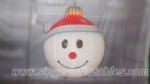 Inflatable lighting snowman balloon
