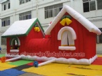 inflatable christmas house decorations